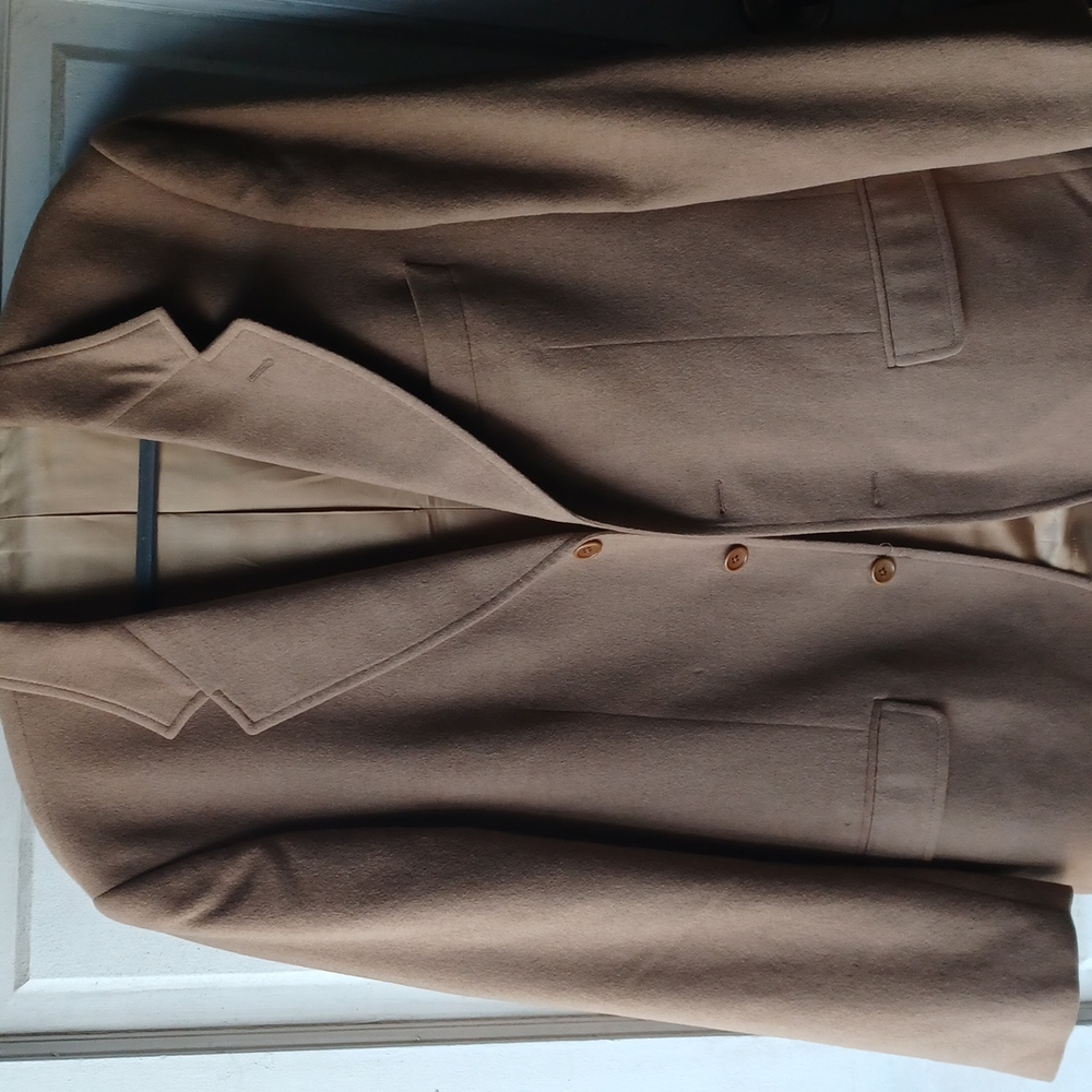 ☆☆☆Men's Banana Republic 100% Camel Hair Sports Coat Jacket Made in Italy.